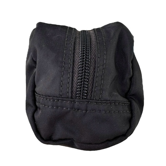 Authentic PRADA Black Nylon Zippered Travel Cosmetic Toiletry Pouch Case - Picture 11 of 12